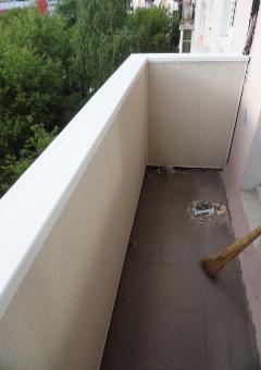 Ремонт открытого балкона ПВХ панелями - фото 6